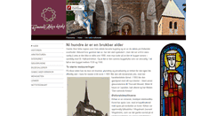 Desktop Screenshot of gamleakerkirke.no