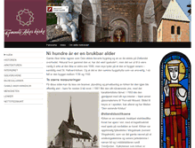 Tablet Screenshot of gamleakerkirke.no